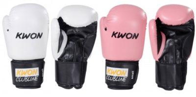 Boxhandschuhe Pointers Kwon weiß pink
